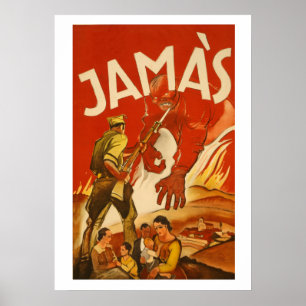 Zelden Spaans Poster voor de Burgeroorlog JAMAS