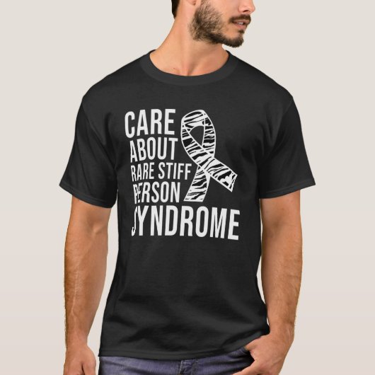 Zelden Stiff Person Syndrome Bewustzijn T-shirt (Voorkant)