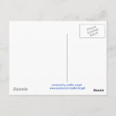 Zelden stromend briefkaart (Achterkant)
