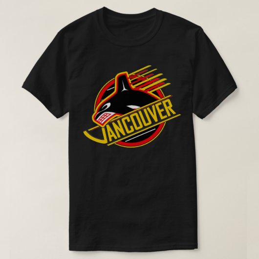 ZELDEN Vancouver Hockey Retro Canucks T-shirt (Design voorkant)