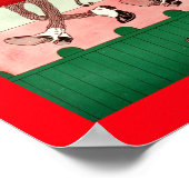 Zelden vel Hoesje ROOD ONION RAG kopiëren Poster (Hoek)