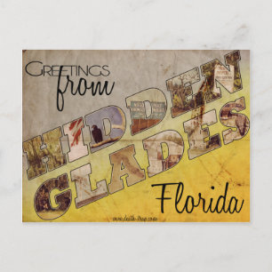 Zelden Verborgen Briefkaart Glades