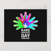 Zelden voorkomende ziekten Dag 2022 - Zelden Zelde Briefkaart (Voorkant)