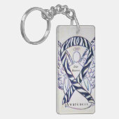 Zelden voorkomende ziekten enenenenbewustwording S Sleutelhanger (Voorkant Links)