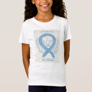 Zelden Zelden Maagdarm Bewustheid Ribbon Angel Shi T-shirt