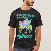 Zelden Zelden Zelden Zebra Unicorn Zebra T-shirt (Voorkant)