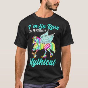 Zelden Zelden Zelden Zebra Unicorn Zebra T-shirt