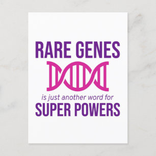 Zelden Zelden Zelden Ziektebewustzijnsdag Zebra Briefkaart