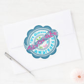 Zelden Zelden Ziektebewustzijn Ronde Sticker (Envelop)