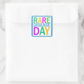 Zelden Zeldzame Ziektedag sticker vel (Tas)