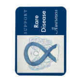 Zelden Ziektebewustzijn Ribbon Angel Custom Magnet Magneet (Verticaal)