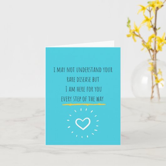 Zelden ziektekaart kaart (Gele Bloem)