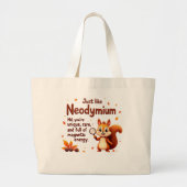 Zelden zoals Neodymium – Schattige Eekhoorn - Tas (Voorkant)