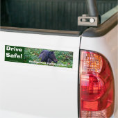 Zelden zwarte Pony - Wilde paarden - Engeland Bumpersticker (Op Truck)