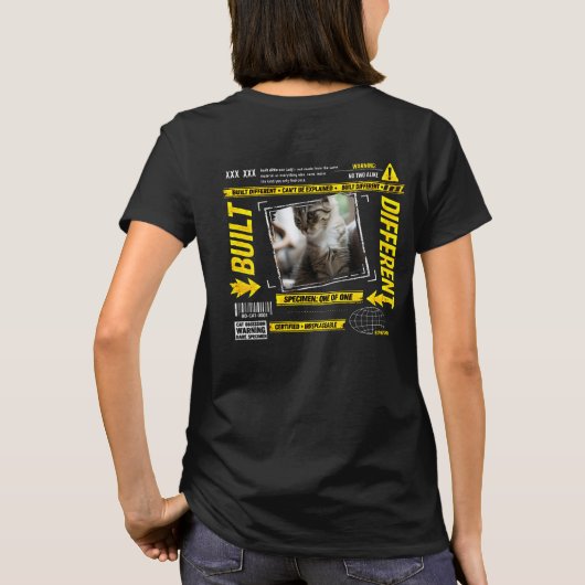 Zeldzaam Exemplaar Kat Liefhebber Cadeau T-shirt (Achterkant)