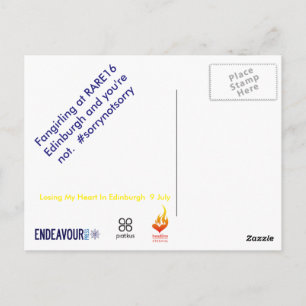 ZELDZAME16-Briefkaart Briefkaart