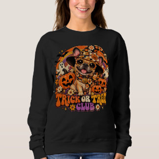 Zeldzame 70s Trick or Treat Franse Heks Trui