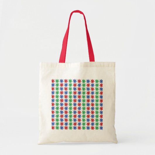 Zeldzame abstracte patroon tas (Voorkant)
