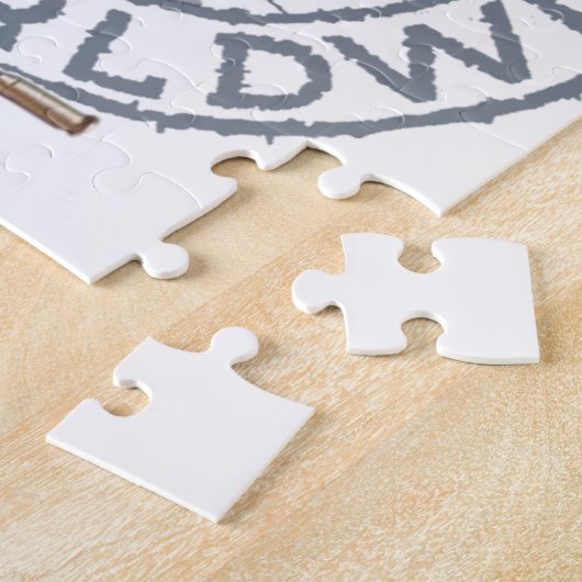 ZELDZAME AK-47 RUSSISCHE ARMY KALASHNIKOV PISTOOL  LEGPUZZEL (Zijkant)