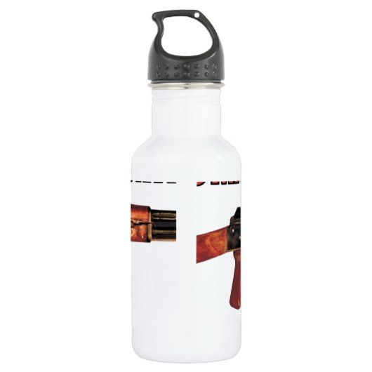 ZELDZAME AK-47 RUSSISCHE ARMY KALASHNIKOV PISTOOL WATERFLES (Achterkant)