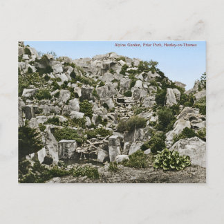 Zeldzame antieke Friar Park ansichtkaart. Alpen Tu Briefkaart