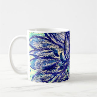 Zeldzame Blauwe Dahlia Koffiemok
