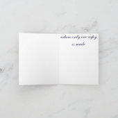 Zeldzame Boek Vriendschap briefkaart (Binnen)