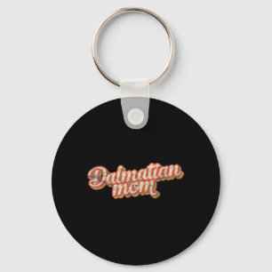 Zeldzame Dalmatische Moeder Cadeau Moeder Brandwee Sleutelhanger