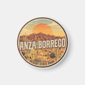 Zeldzame geschenken uit Anza Borrego Desert State Magneet (Voorkant)