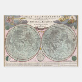  ZELDZAME KAART BELGICA CASPIAN MOON | INPAKPAPIER VEL (Voorkant 3)