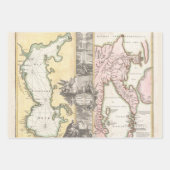  ZELDZAME KAART BELGICA CASPIAN MOON | INPAKPAPIER VEL (Voorkant 2)