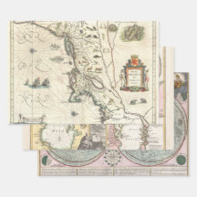 ZELDZAME KAART BELGICA CASPIAN MOON |