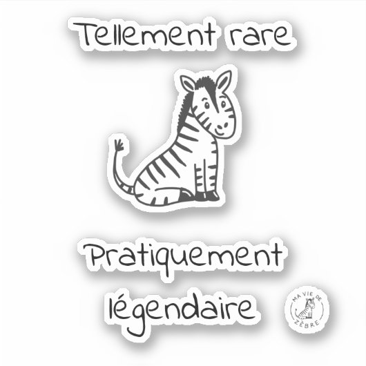 Zeldzame legendarische sticker (Voorkant)