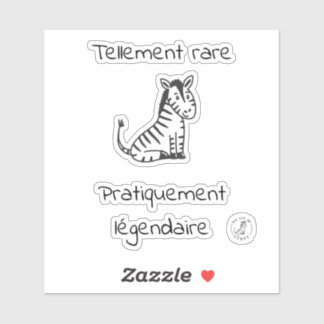 Zeldzame legendarische sticker