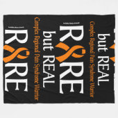 ZELDZAME MAAR REËLE...CRPS FLEECE DEKEN (Voorkant (Horizontaal))