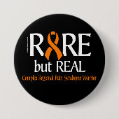 ZELDZAME MAAR REËLE...CRPS RONDE BUTTON 7,6 CM (Voorkant)