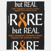 ZELDZAME MAAR REËLE.. RSD/CRPS FLEECE DEKEN (Voorkant)