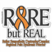 ZELDZAME MAAR REËLE.. RSD/CRPS STICKER (Voorkant)
