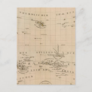 Zeldzame Noordpoolprojectie Briefkaart