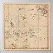 Zeldzame Noordpoolprojectie Poster (Voorkant)