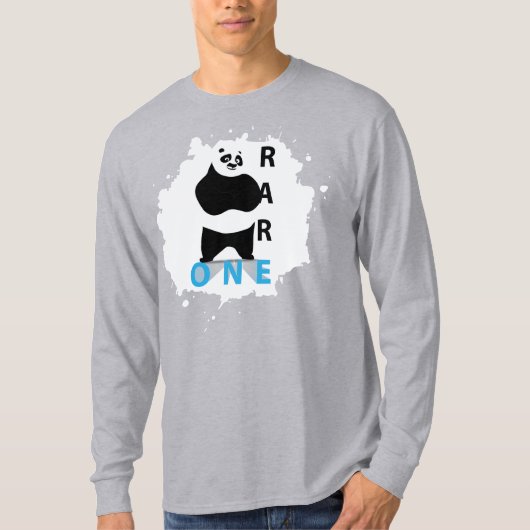 Zeldzame panda beer t-shirt (Voorkant)