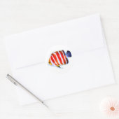 Zeldzame Pepermunt Engelfish Sticker - Diepzee Lux (Envelop)