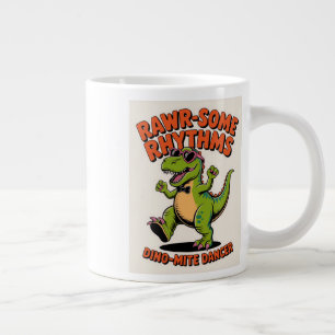 zeldzame ritmes grote koffiekop