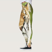 Zeldzame Siberische Tijger: Bedreigd Rust Leggings (Links)