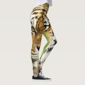 Zeldzame Siberische Tijger: Bedreigd Rust Leggings (Rechts)