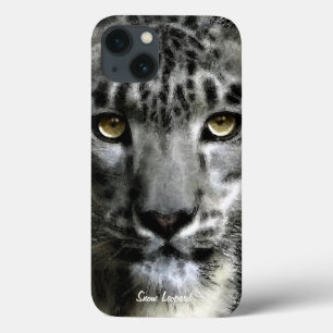 Zeldzame sneeuwblazer Big Cat Wildlife Device Hoes