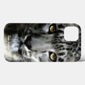 Zeldzame sneeuwblazer Big Cat Wildlife Device Hoes (Achterkant (horizontaal))