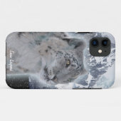 Zeldzame sneeuwknol Big Cat Wildlife iPhone 5 Hoes (Achterkant (horizontaal))