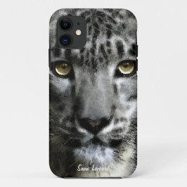 Zeldzame sneeuwknol Big Cat Wildlife iPhone 5 Hoes