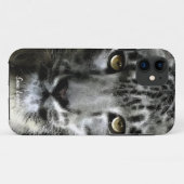 Zeldzame sneeuwknol Big Cat Wildlife iPhone 5 Hoes (Achterkant (horizontaal))
